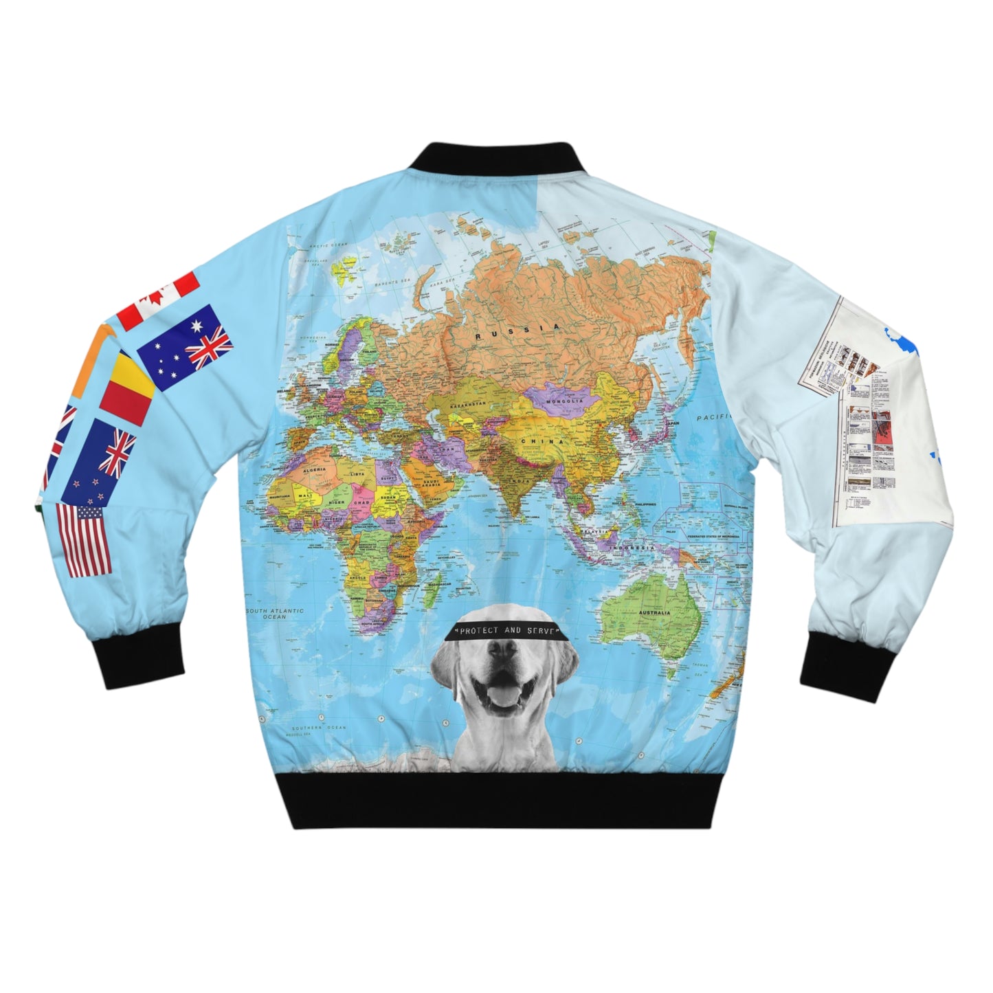 Luxury atlas bomber (jacket)