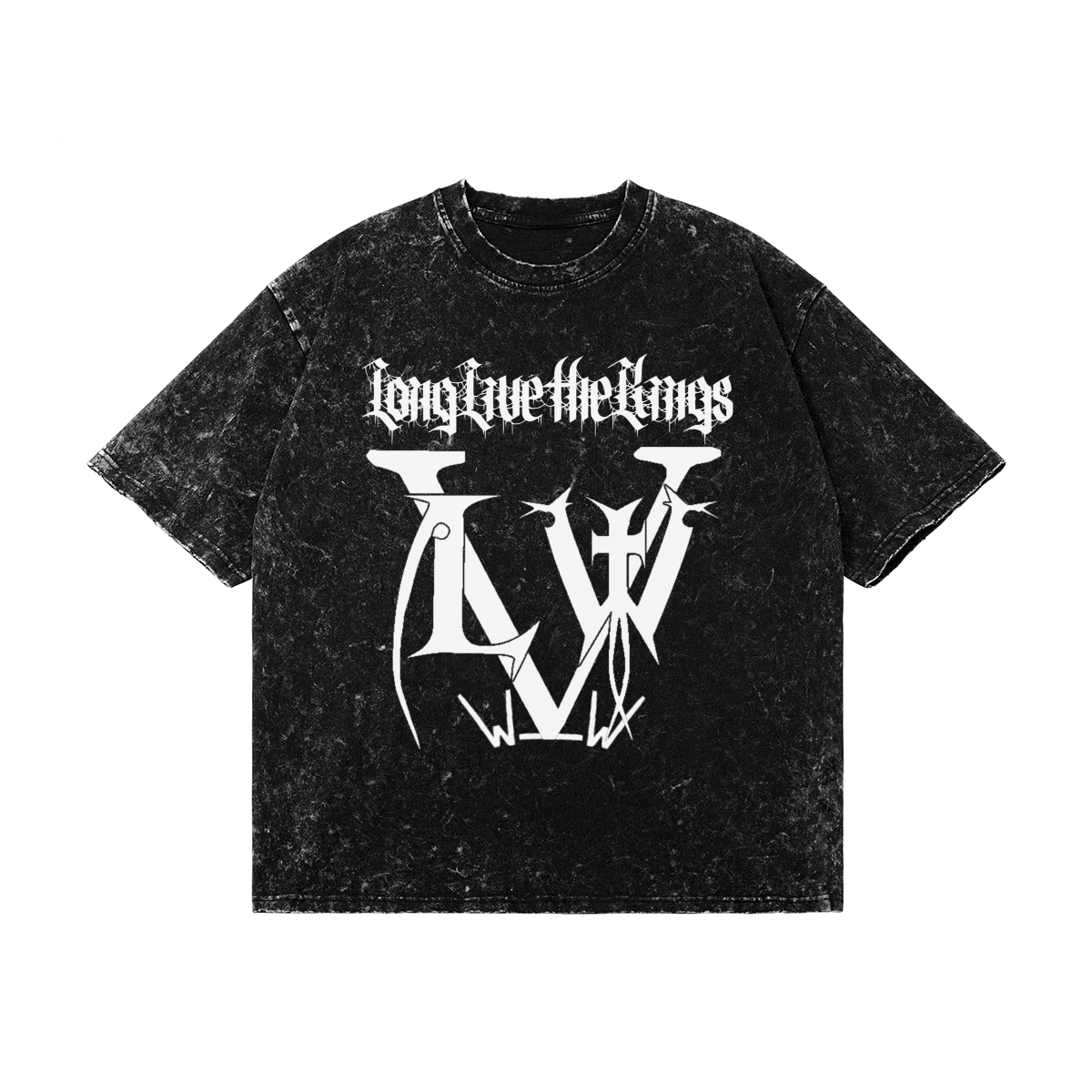 Long live luxury collab (short sleeve snow wash)