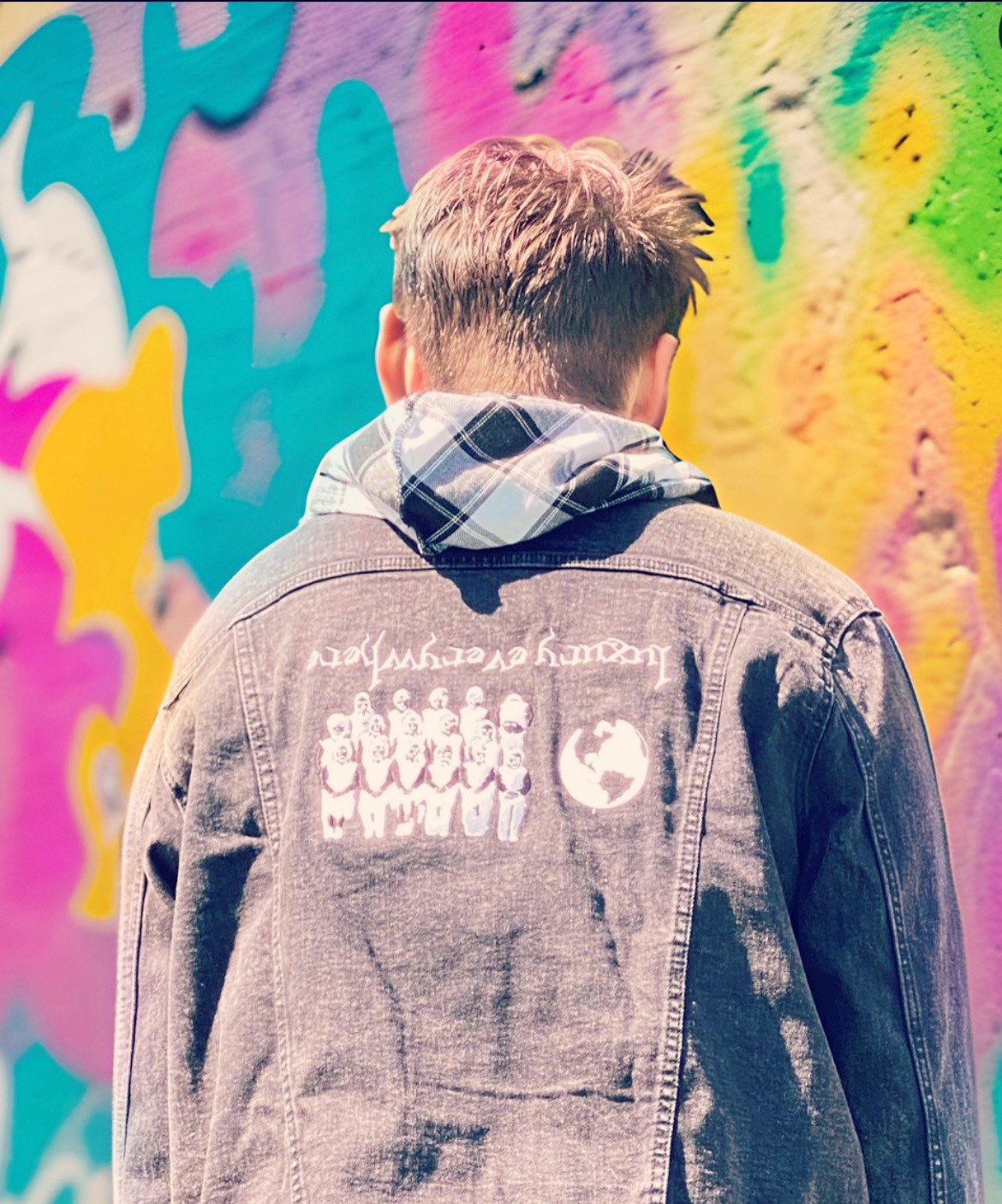 Luxury everywhere (denim jacket)