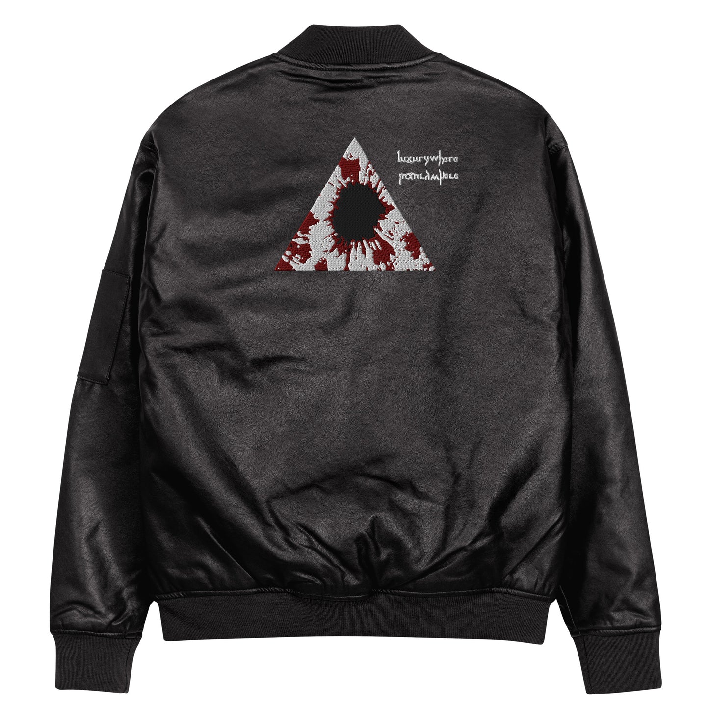 Luxury Where Leather Bomber