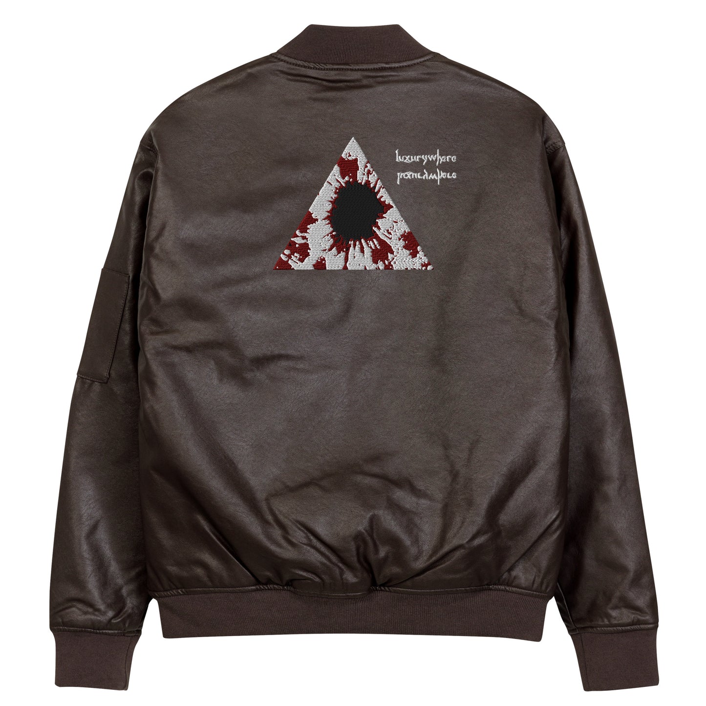 Luxury Where Leather Bomber
