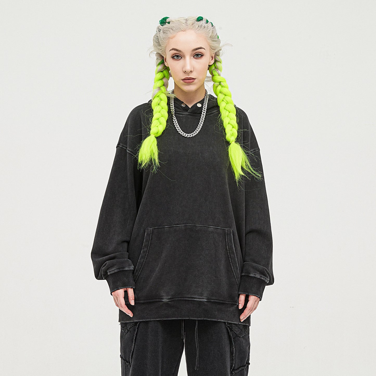 Grunger (Snow wash hoodie)