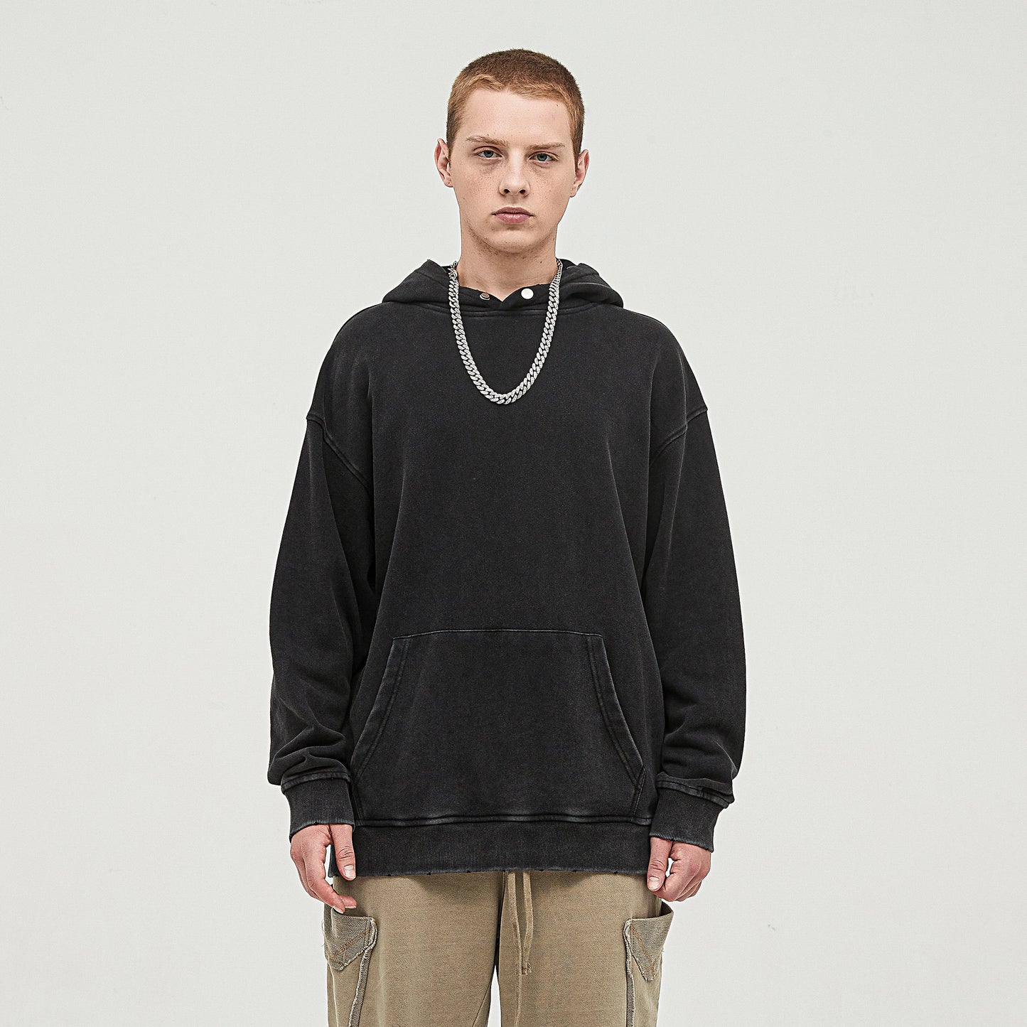 Grunger (Snow wash hoodie)