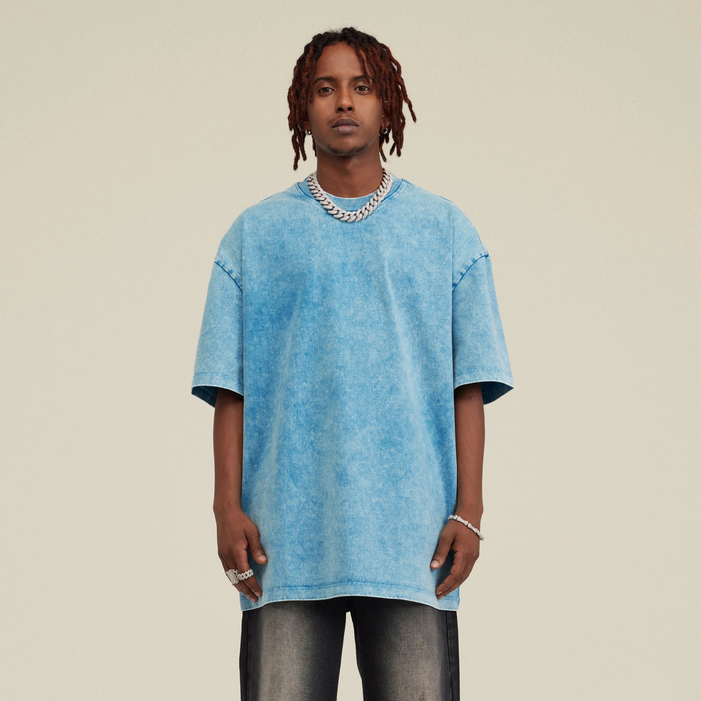 Washed out (snow wash short sleeve)