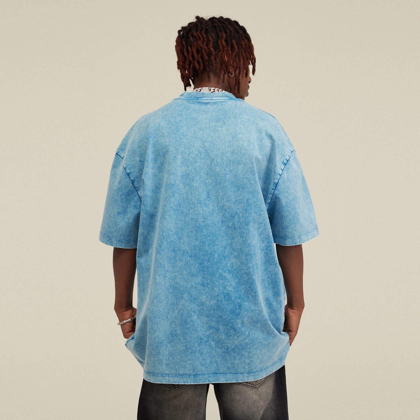 Washed out (snow wash short sleeve)