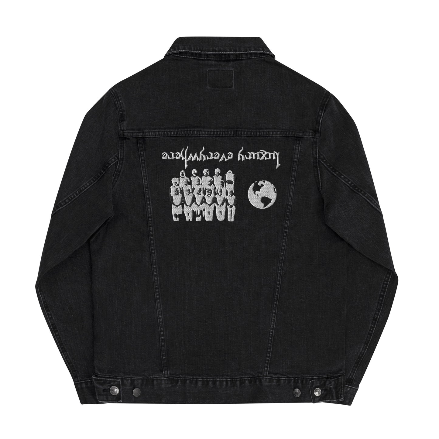 Luxury everywhere (denim jacket)