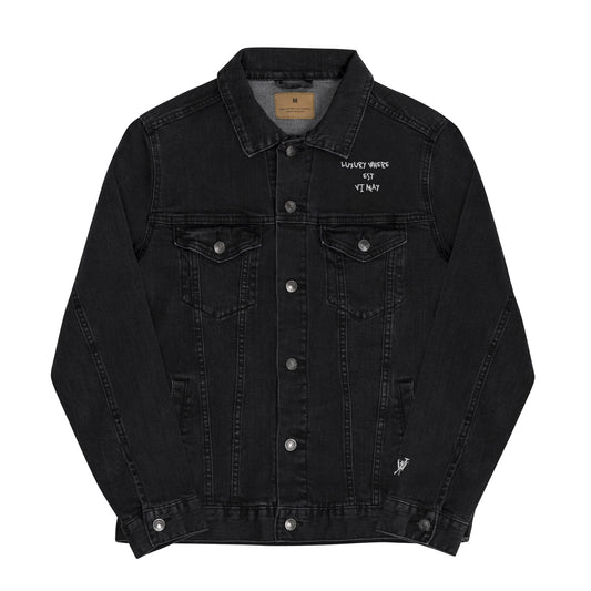 Luxury everywhere (denim jacket)