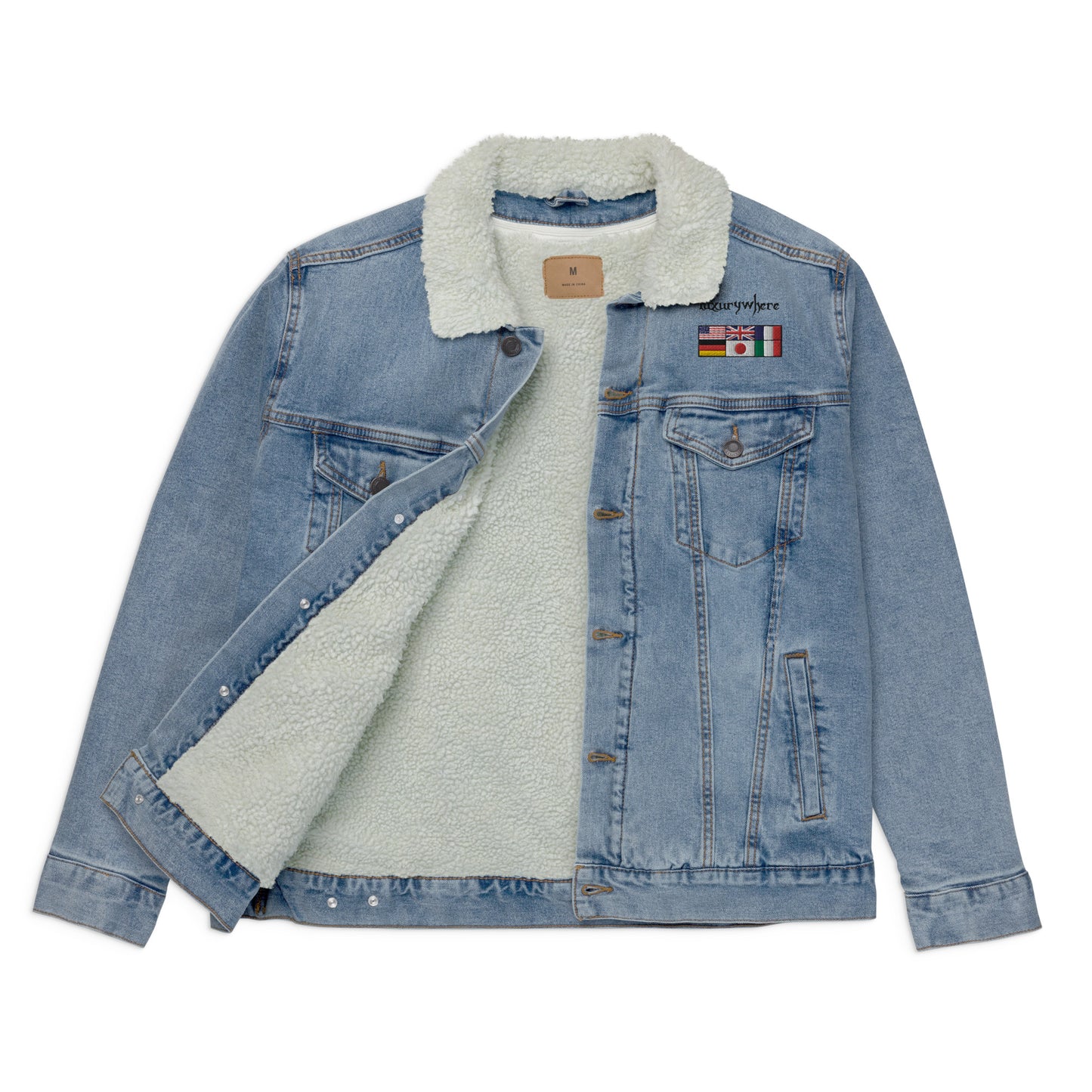Luxury Where Sherpa Jacket
