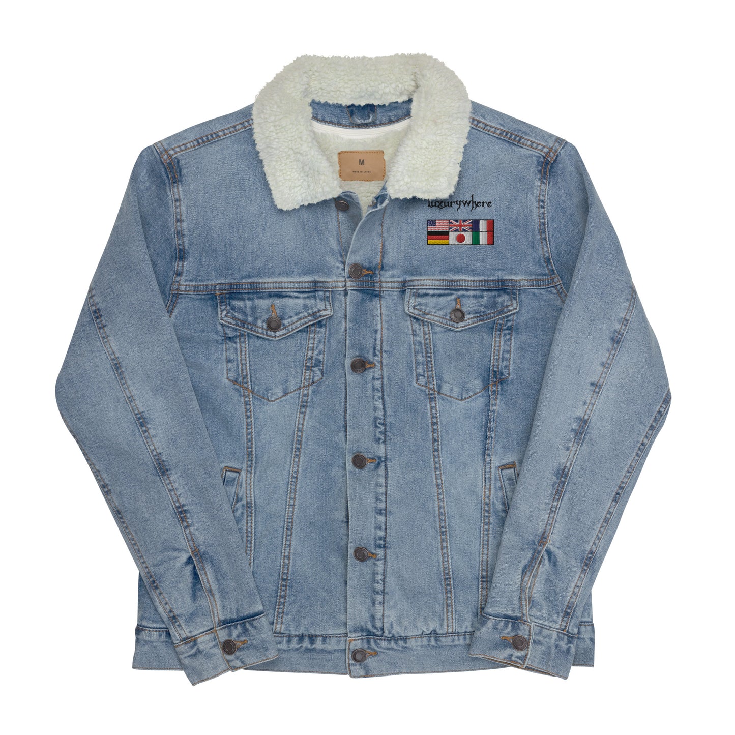 Luxury Where Sherpa Jacket