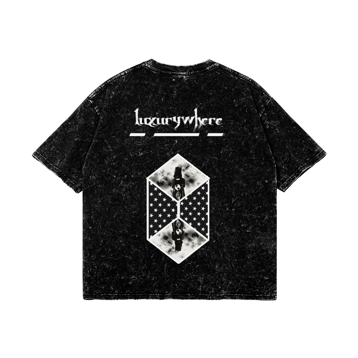 Inversion of intentions (short sleeve snow wash)